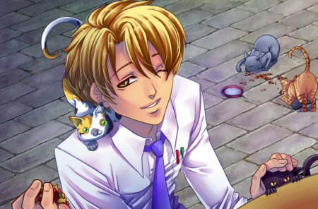 Nath con los Gatitos